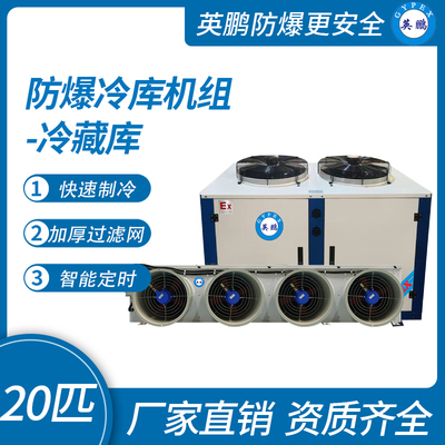 防爆冷库机组-冷藏库20匹