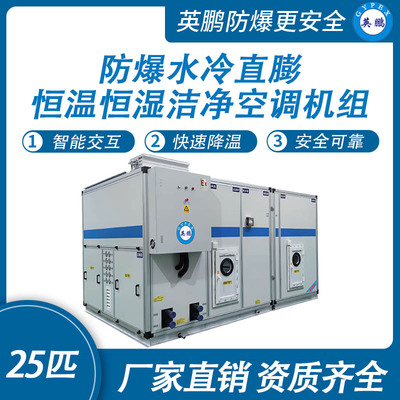 防爆水冷直膨恒温恒湿洁净空调机组-25匹