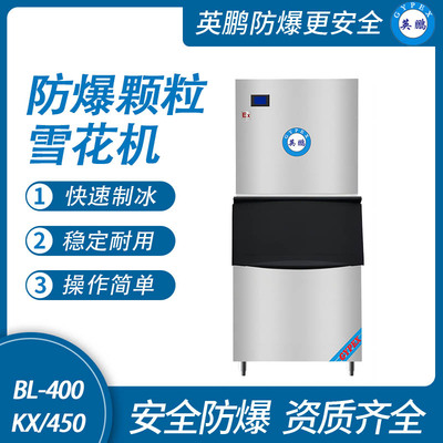 防爆分体式颗粒雪花机-450