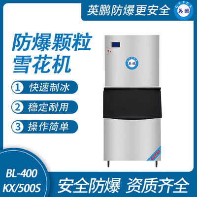 防爆分体式颗粒雪花机-500S