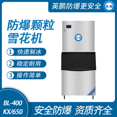 防爆分体式颗粒雪花机-650