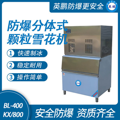 防爆分体式颗粒雪花机-800