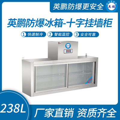 英鹏防爆冰箱-十字挂墙柜238L