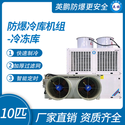 防爆冷库机组-冷冻库10匹