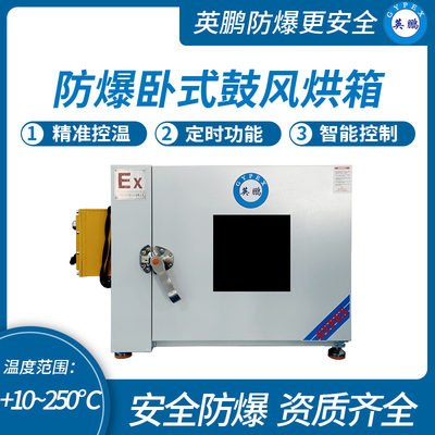防爆卧式鼓风烘箱70L